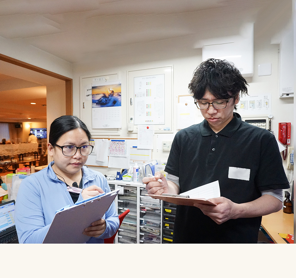 特養の外国人スタッフスナップショット