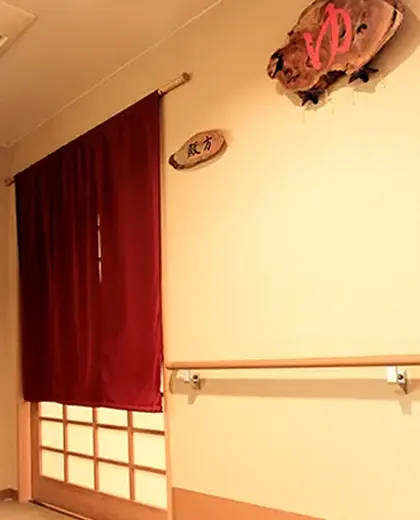 浴室入口の写真